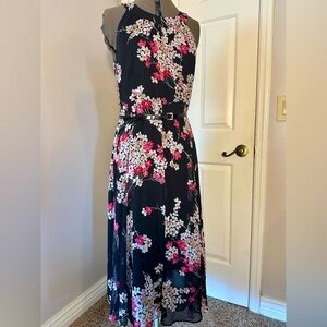 Floral Halter Dress